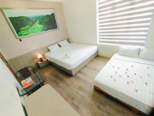 带园景的家庭房