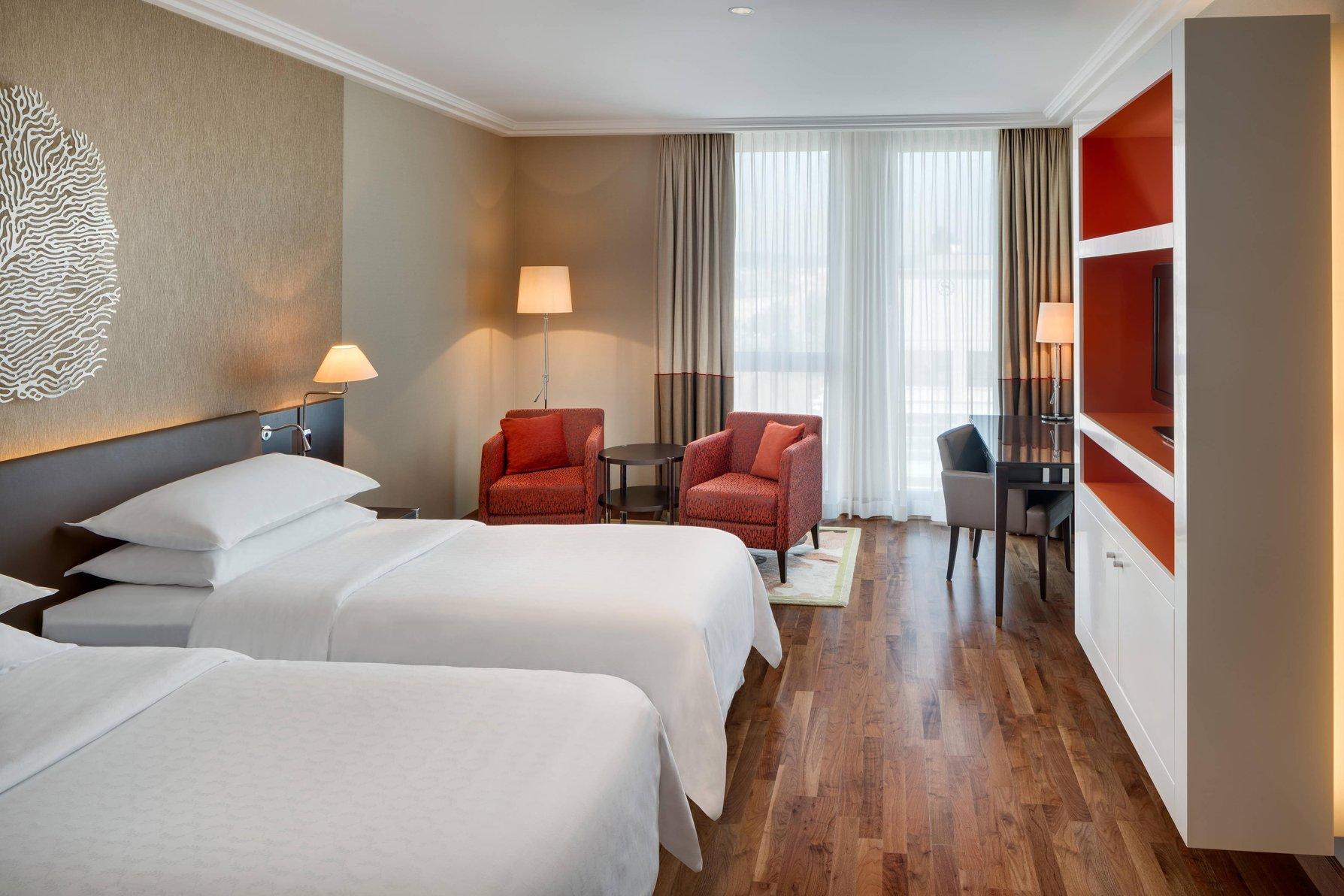 俱乐部可使用俱乐部休息室大型客房两张单人床