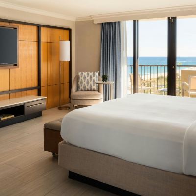 Atlantic Suite, 1 Bedroom 2 Room Suite, 1 King, Sofa Bed Fort Lauderdale Marriott Harbor Beach Resort & Spa Promo Code