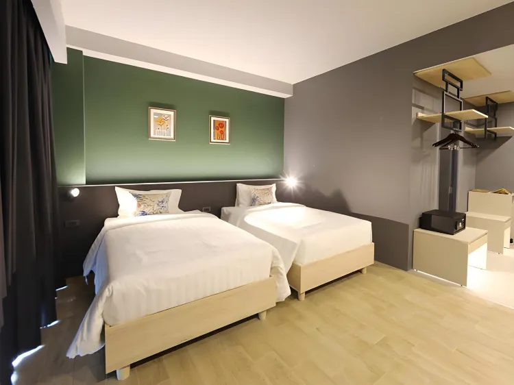 ห้องดีลักซ์ เตียงแฝด