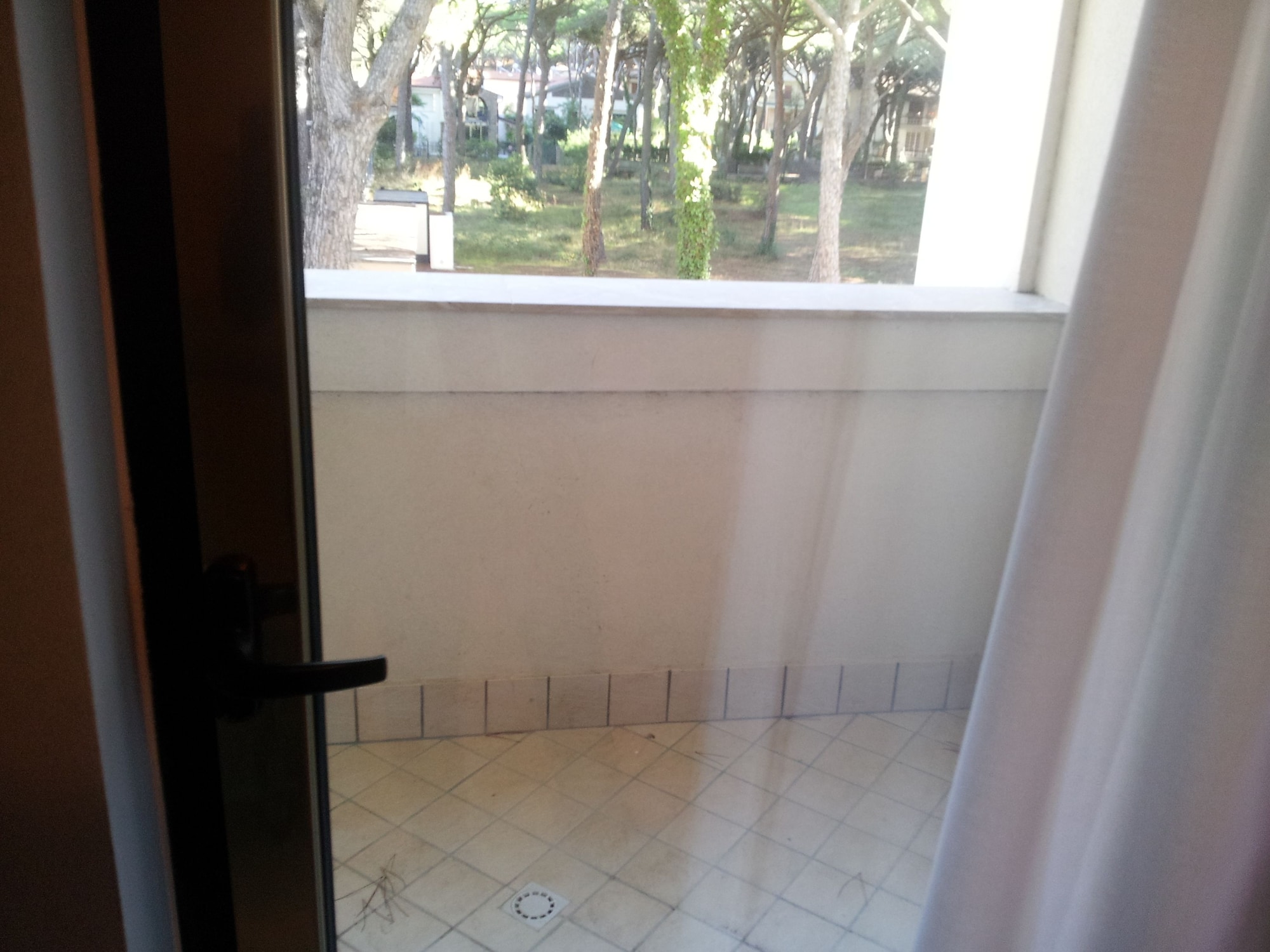 带露台的高级双人间或双床间