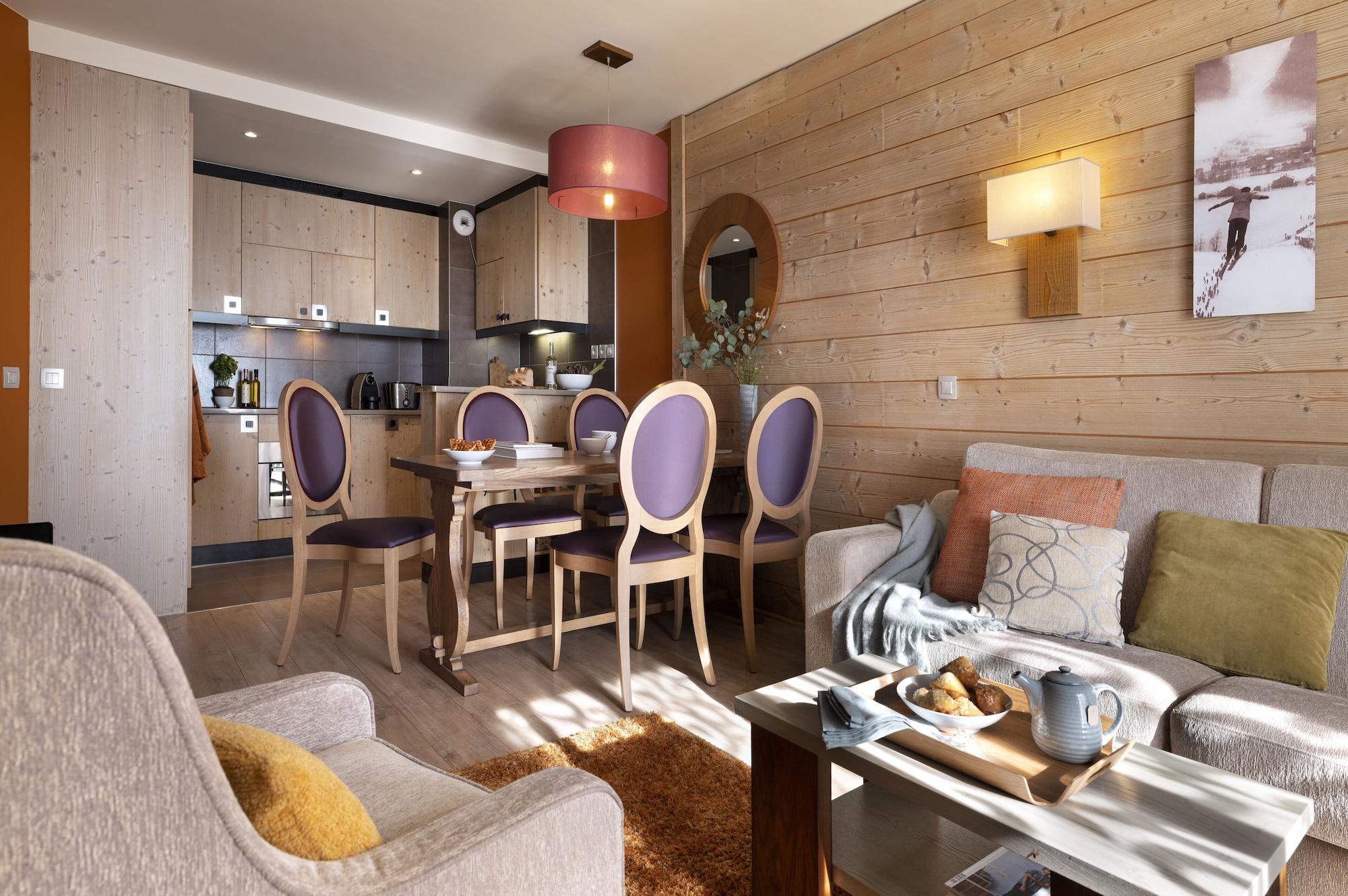 公寓6人-2臥室-開放式山景（無陽臺）