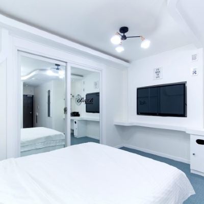 Room 218 (SPA, Duplex, Ott View Available) 경주 7번가풀빌라 쿠폰