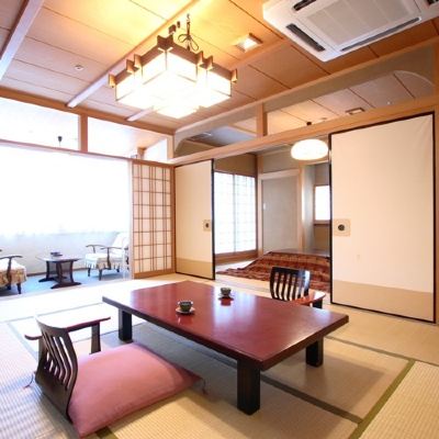 Deluxe Japanese-Style Room with Cypress Bath