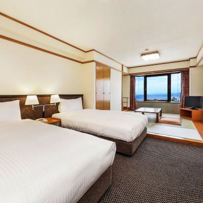 Japanese and Western Style Standard Room with Sea View - Non-Smoking