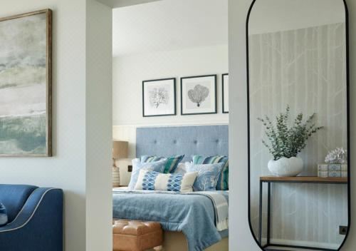 豪华小型套房带海景花园景观