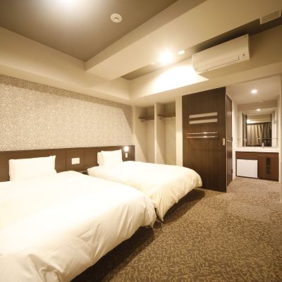 ツインルーム 天然温泉 水都の湯 ドーミーインPREMIUM大阪北浜 クーポン