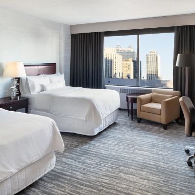 Main Building Traditional Two Double Room with City View The Westin Edmonton Promo Code