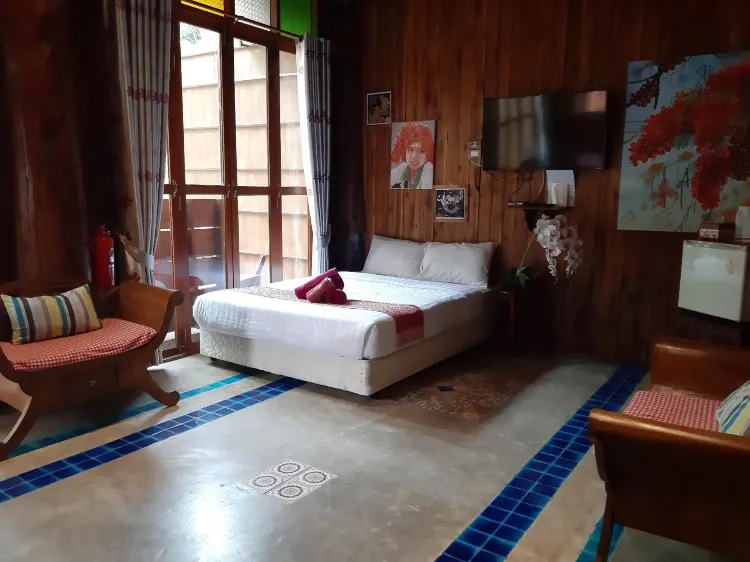 ห้องแฟมิลี่ พร้อมวิวสวน