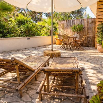 Family Double Room, Kitchenette (Garden) Hôtel Almanarre Plage Promo Code