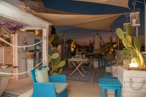 带露台的双人房