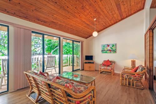 享有花园景致的公寓