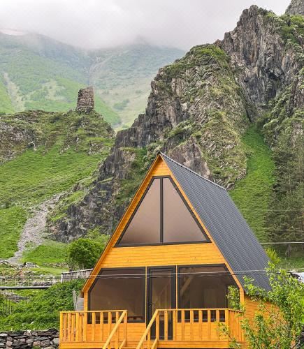 Pine Chalet Kazbegi Apartment with Mountain View