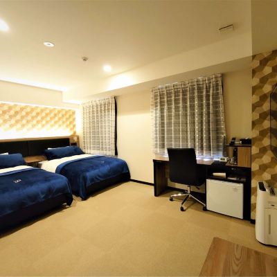 通用雙床房—可吸菸 米子站前人工溫泉二股湯之華格林裡奇飯店優惠