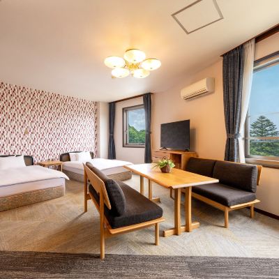 和洋式マウンテンビュールーム(浴室) いこいの村ヘリテイジ美の山 クーポン