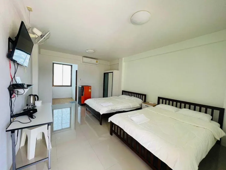 ห้องคลาสสิค เตียงใหญ่หรือเตียงแฝด