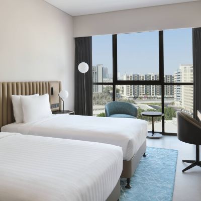 Standard, Guest Room, 2 Twin/Single Bed (s) , City View Courtyard by Marriott World Trade Centre, Dubai Promo Code