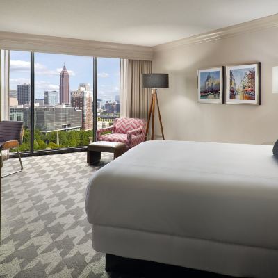 Premier Room, 1 King Bed, Balcony (Centennial Olympic Park View) Omni Atlanta Hotel at CNN Center Promo Code