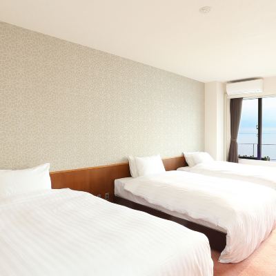 高級海景三人房 - 帶浴室 大江戶溫泉物語別府清風優惠