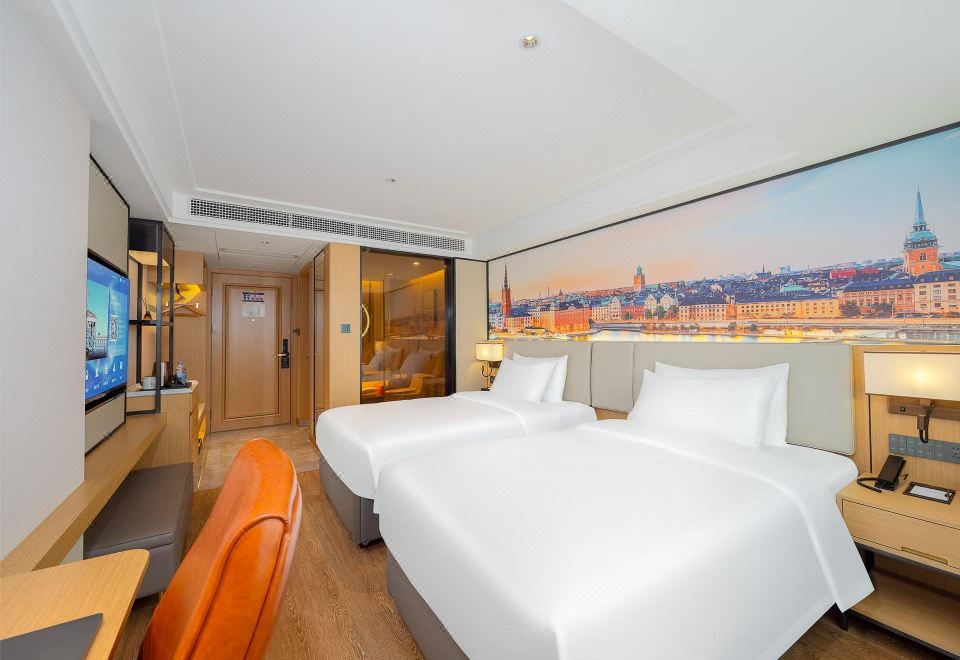 豪华双床房（愉梦床垫+小度语音智能客控）