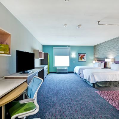 Studio With 2 Queen Beds And Roll-in Shower-Accessible Non-Smoking Home2 Suites by Hilton Pecos, TX Promo Code