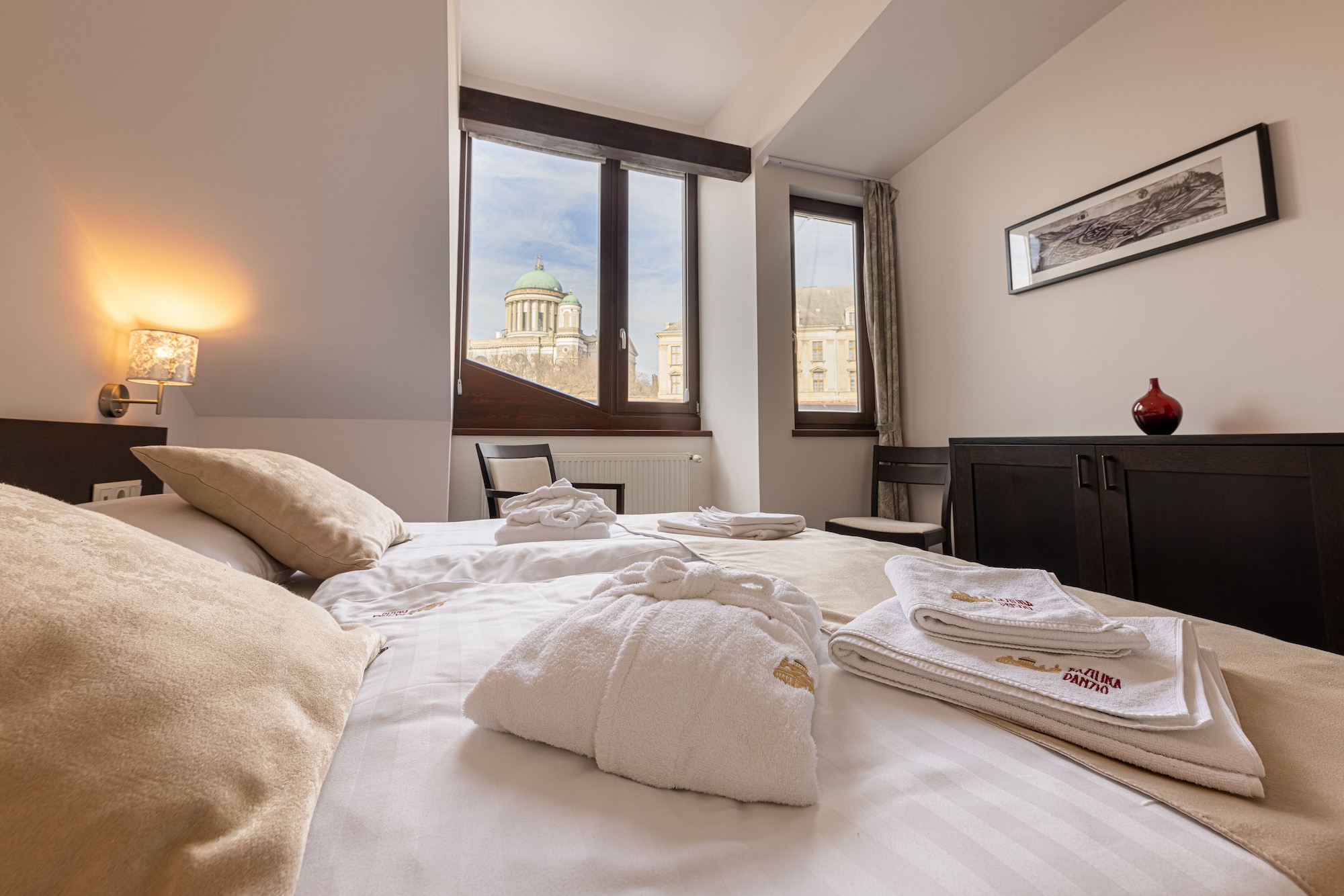 设计套房，1卧室，浴缸，城市景观