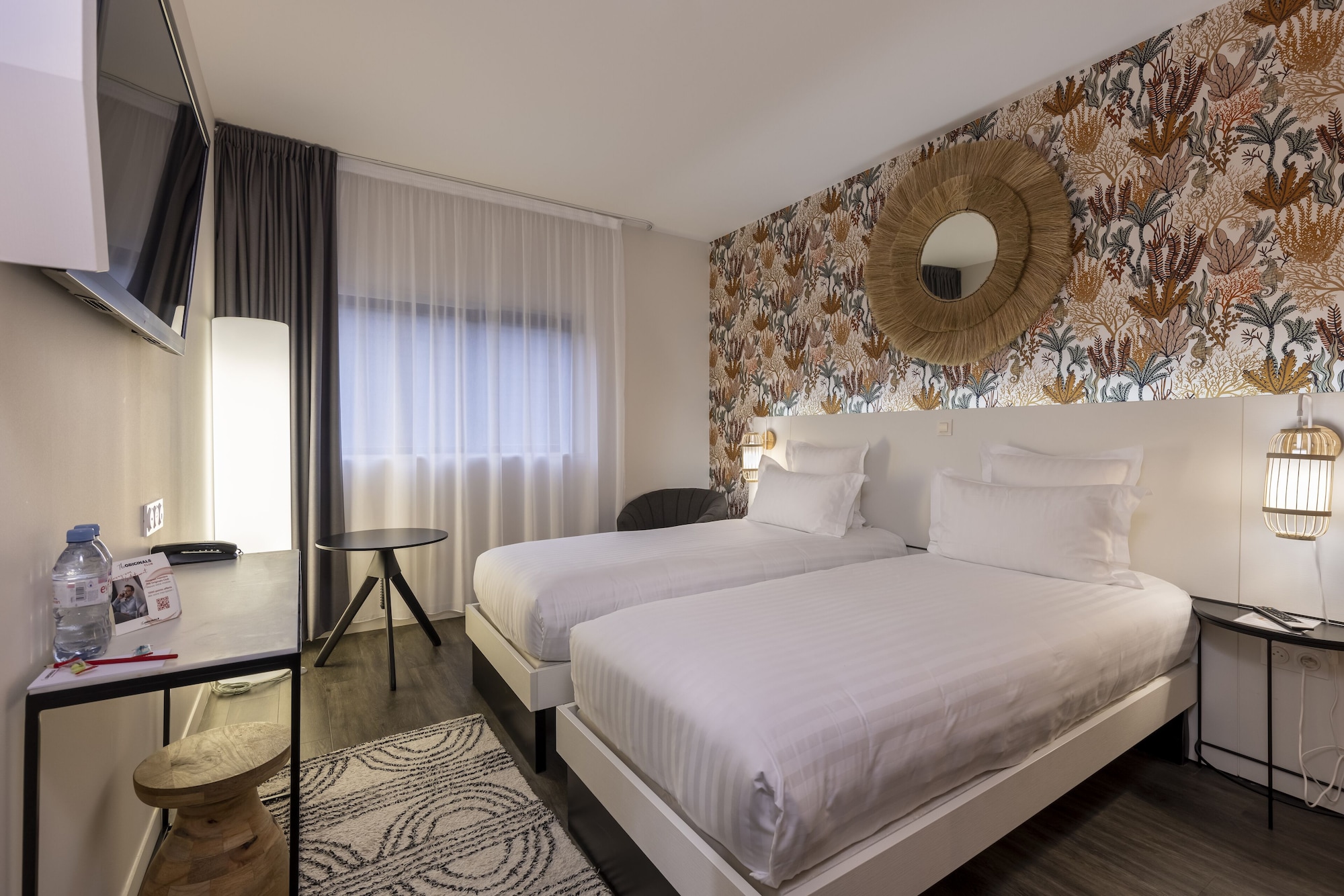 家庭双人房， 多张床