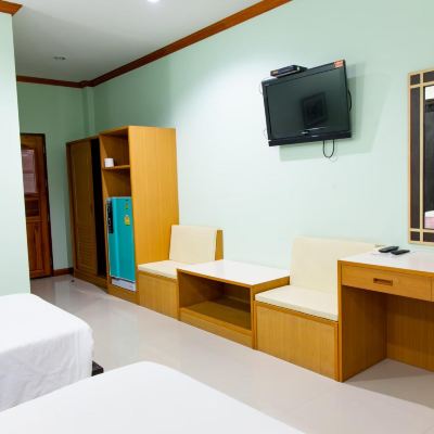 ห้องสแตนดาร์ดเตียงใหญ่หรือเตียงทวิน-ปลอดบุหรี่ รหัสโปรโมชั่น บ้านอิงนารีสอร์ท