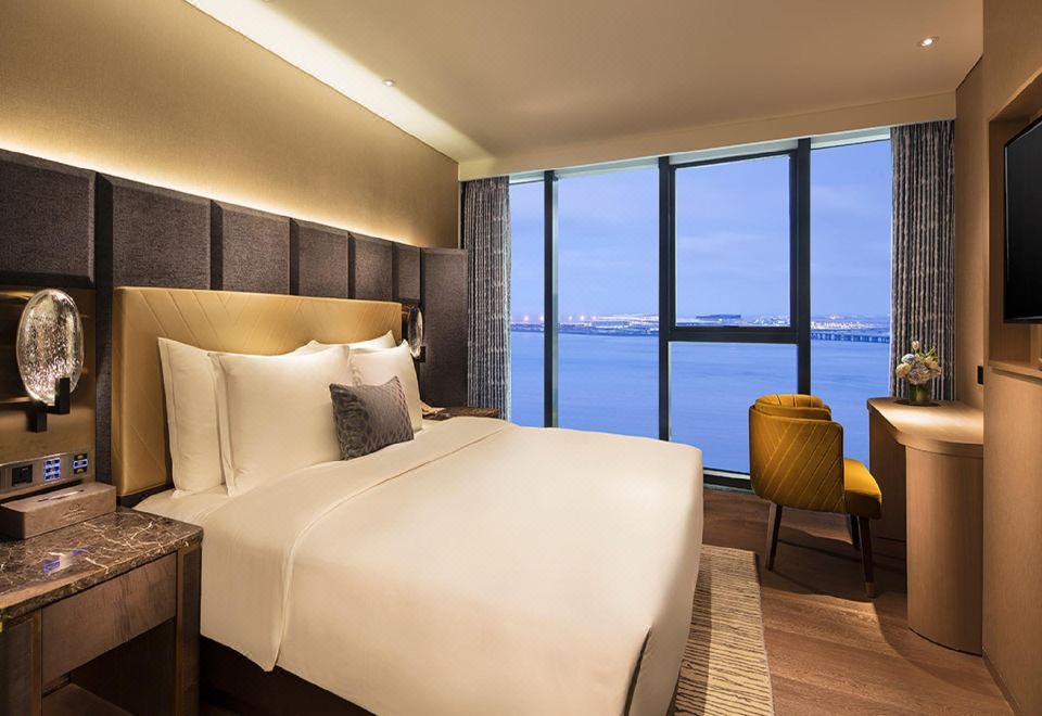 豪華海景大床房（觀港珠澳大橋+澳門景+歐瓏洗護）