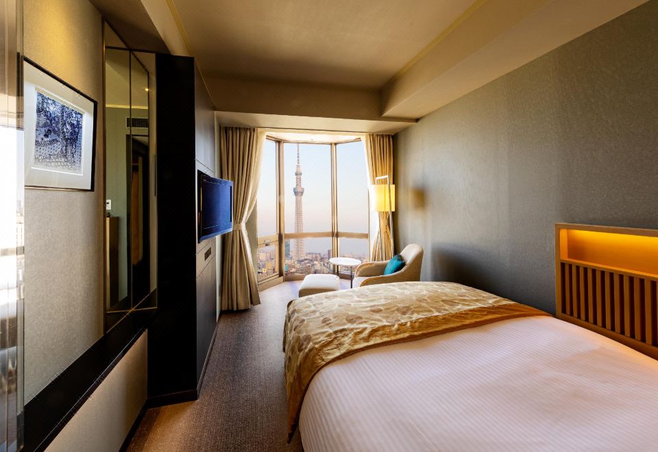 東京晴空塔側標準單人房-可吸煙