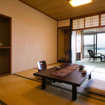 和風オーシャンビュールーム(14畳)(浴室) いせえび荘 クーポン