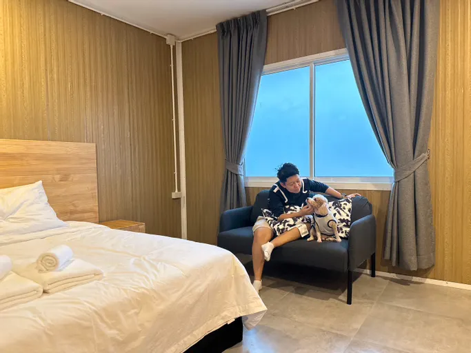 ห้องพักพร้อมวิวสวน(เตียงใหญ่)