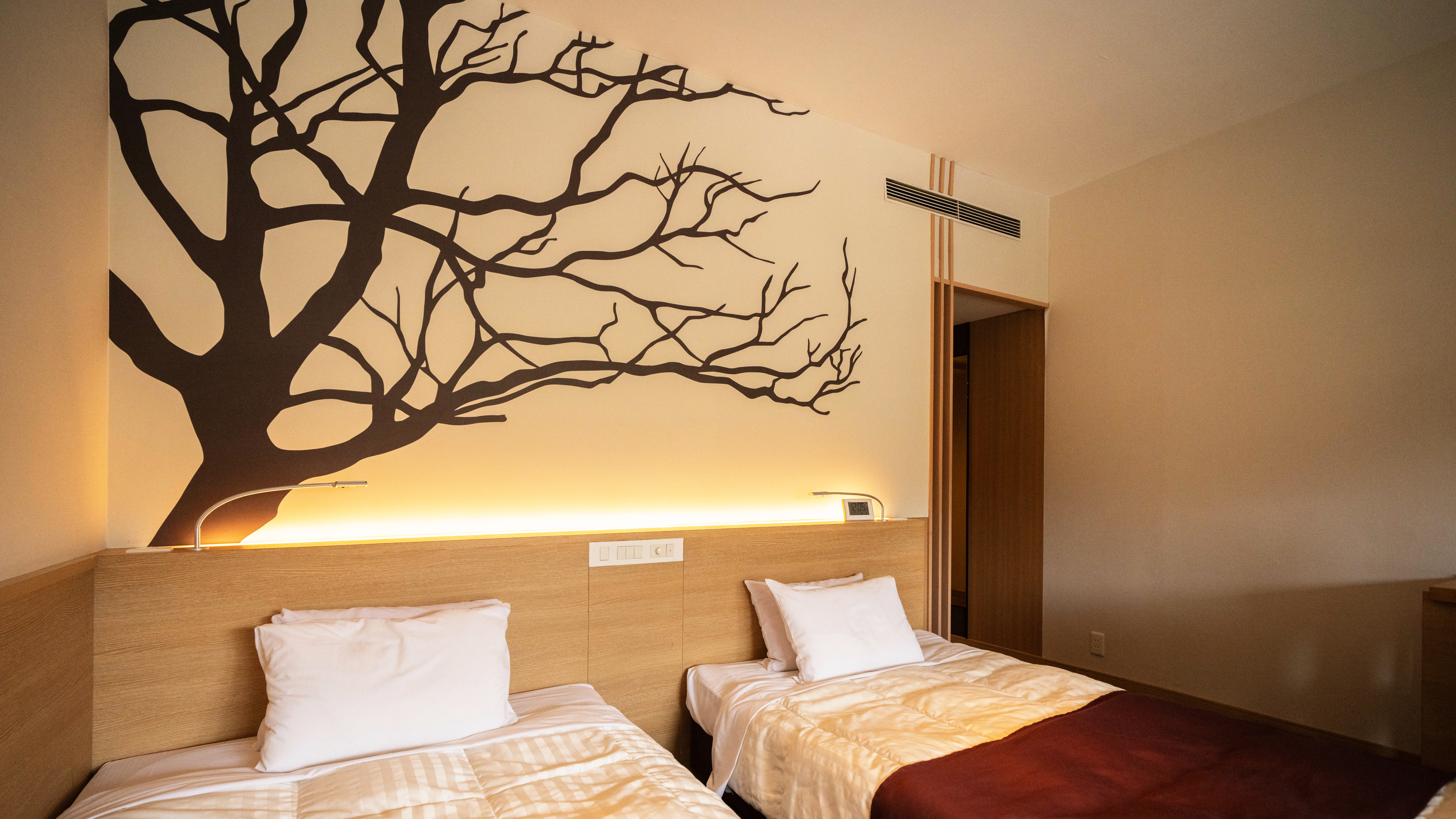 顶楼双床房 禁烟