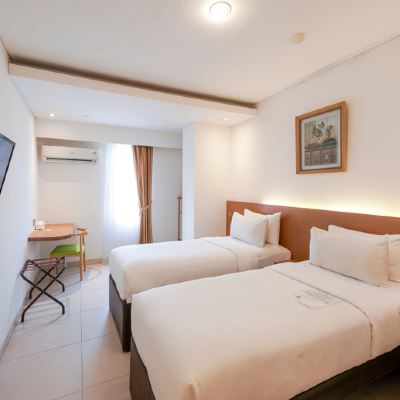 豪華雙人或雙床房 禁菸 希弗飯店優惠