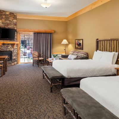 2 Queen Fireplace Suite Bantr Promo Code
