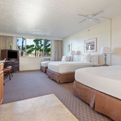Room, Poolside (Three Beds) Maui Seaside Hotel Promo Code