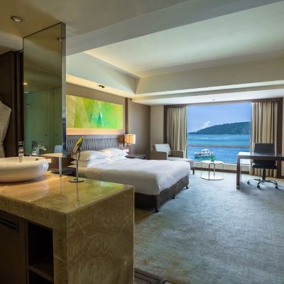 Bilik Club Katil King dengan Pemandangan Laut Kupon Hyatt Regency Kinabalu