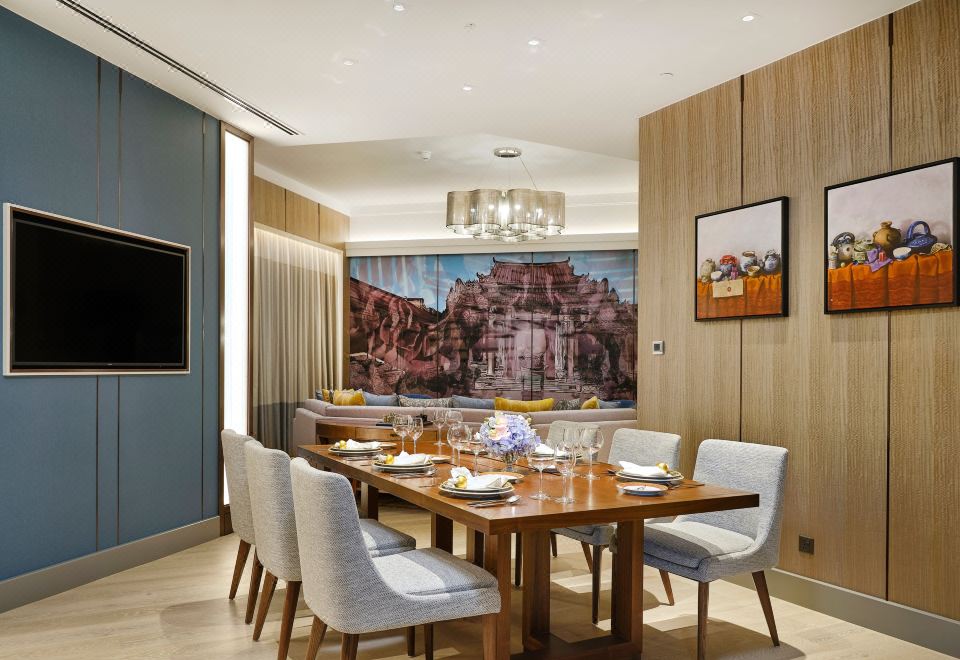 可使用俱樂部休息室，三臥室總統套房