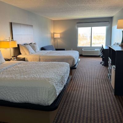 2 Queen Beds, Premier Room, Non-Smoking Boarders Inn & Suites by Cobblestone Hotels – Columbus Promo Code