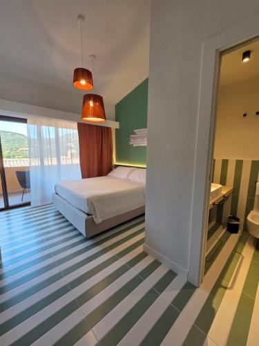 带露台的双人房