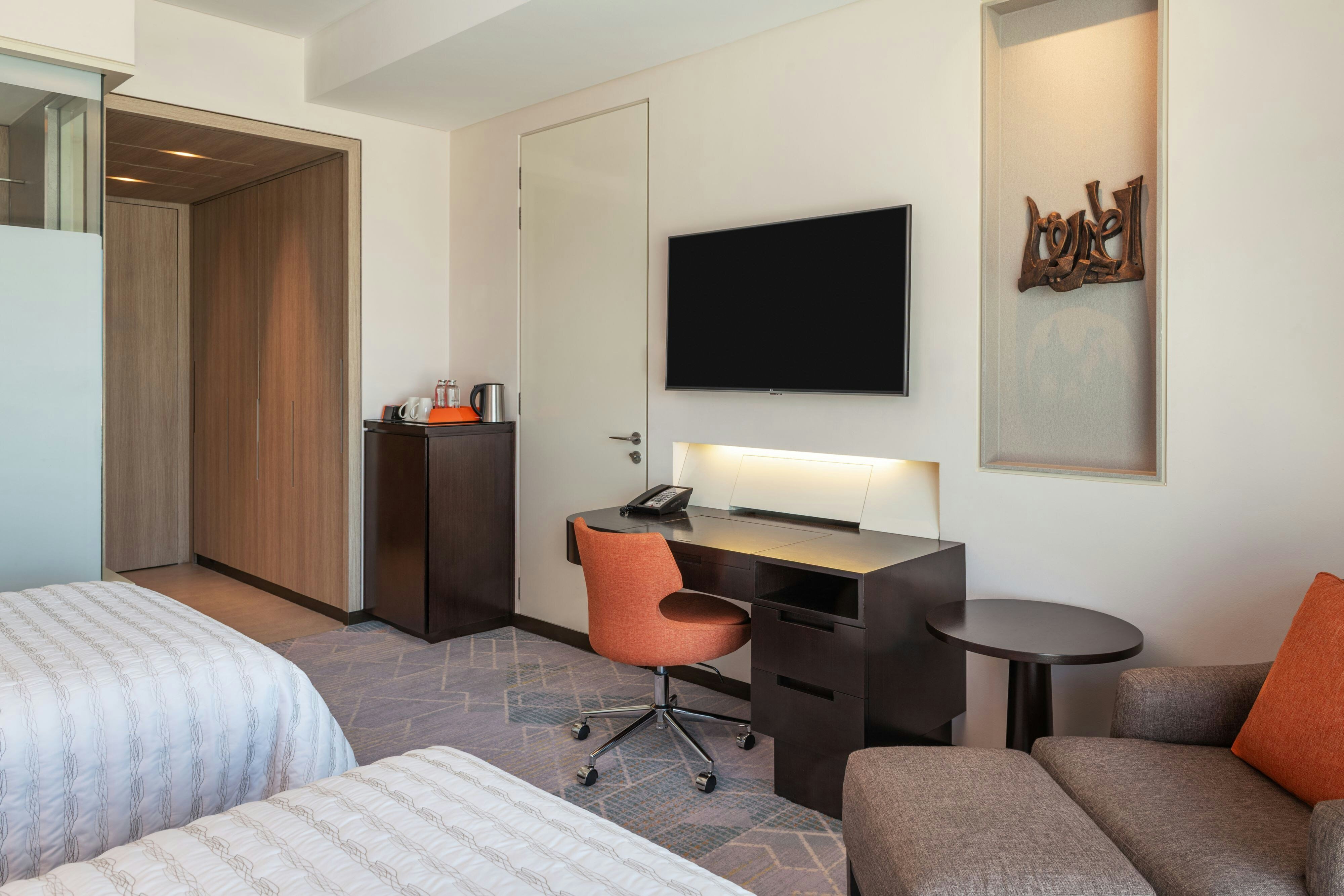 高级2张单人床房