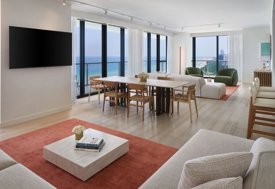 奢華海濱3.5臥室套房，高樓層，陽臺