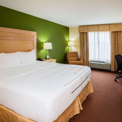 Guest Room With 1 King Bed And Bathtub With Grab Bars-Mobility Accessible/Non-Smoking La Quinta Inn & Suites by Wyndham Rochester Mayo Clinic S Promo Code
