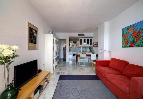 高级一卧室带阳台公寓