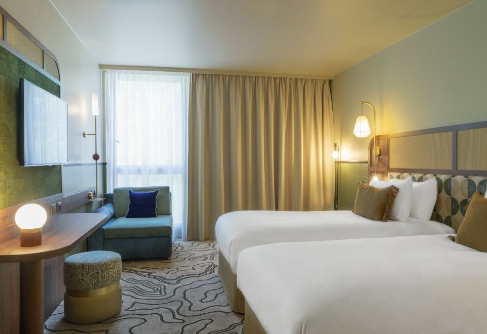 2張單人床標準間（帶單人梳化床）