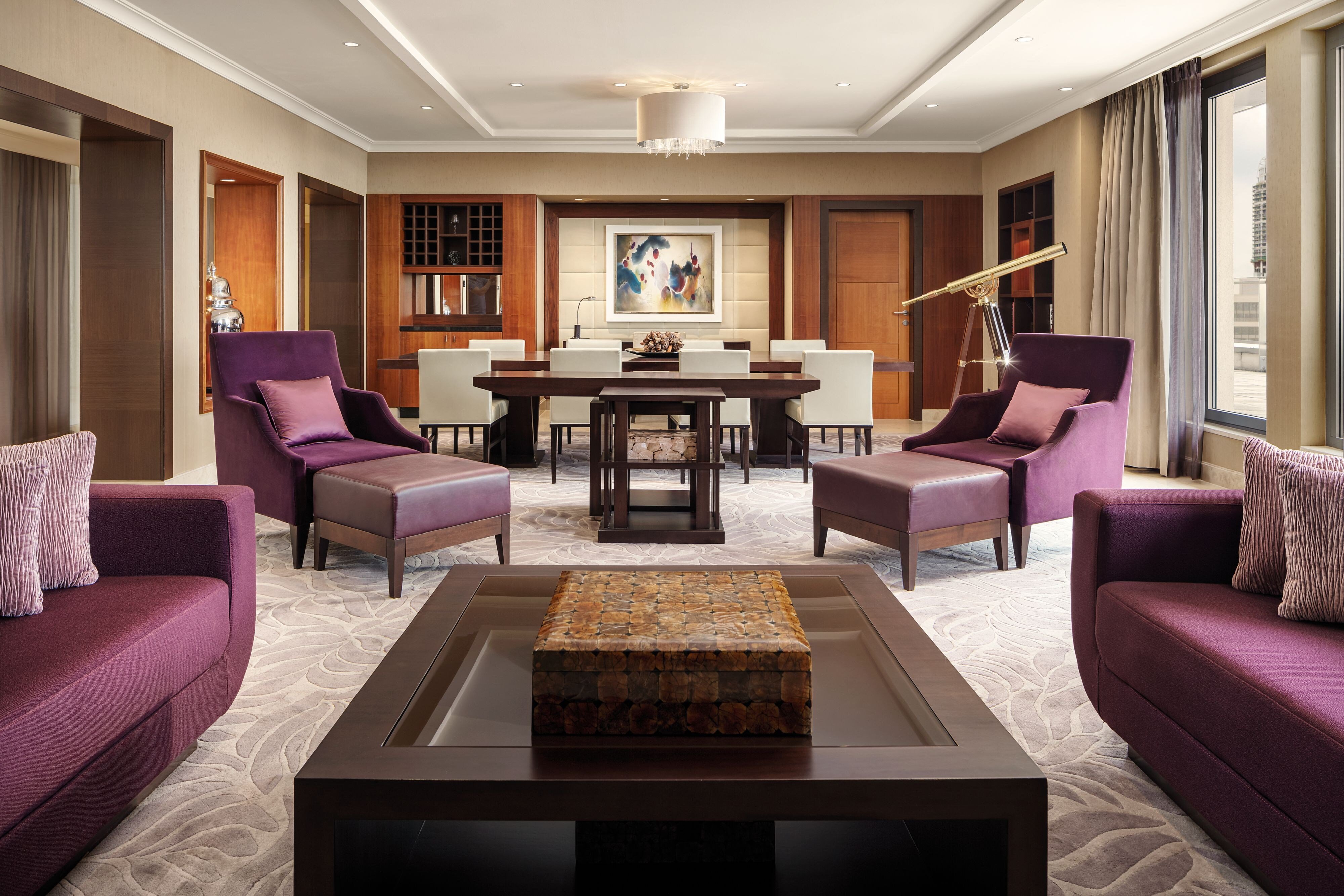 总统套房，可使用俱乐部休息室，1卧室套房