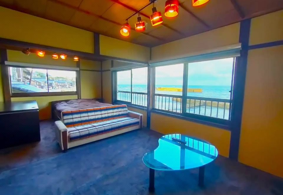 ?3 Seconds To The Sea? [25 Minutes By Car To Ine's Funaya] Spectacular Ocean View Bbq Rental House