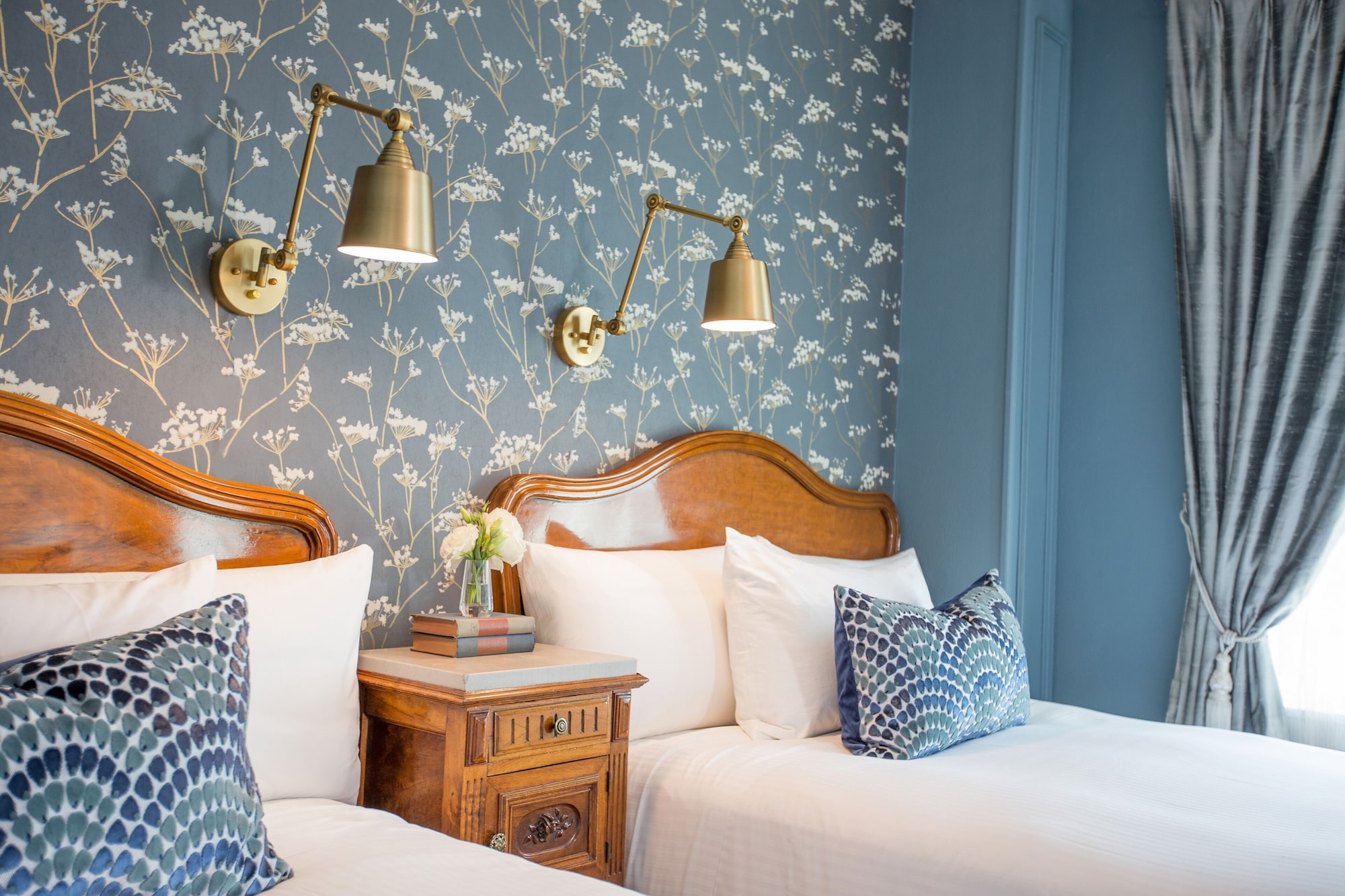 经典客房， 2 张双人床