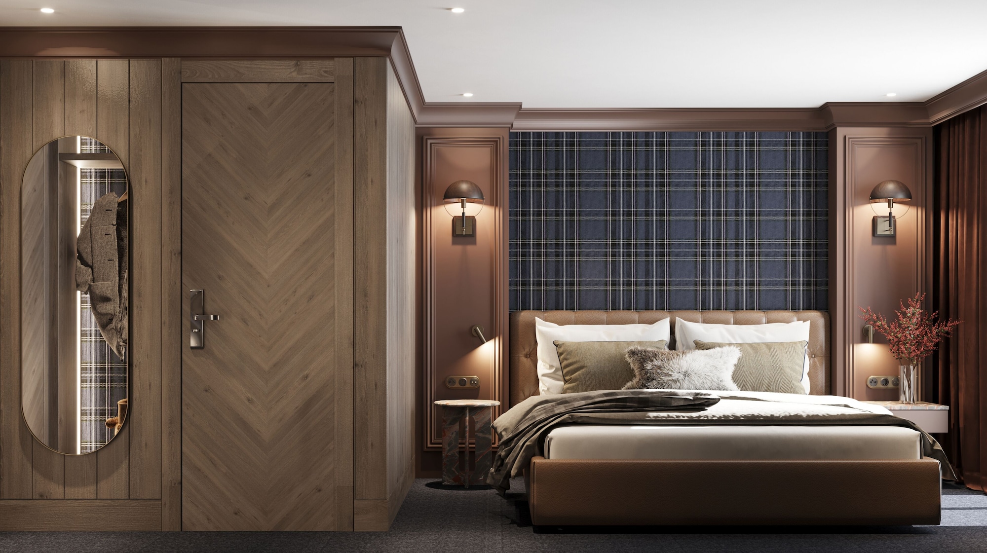 山景豪华特大床间