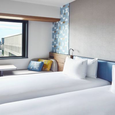 城景標準房（2張單人床） Holiday Inn Express 大阪市中心御堂筋智選假日飯店優惠
